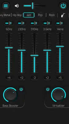 Equalizer & Bass Booster android App screenshot 1