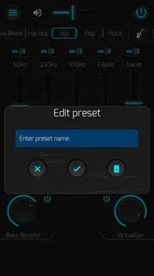 Equalizer & Bass Booster android App screenshot 2