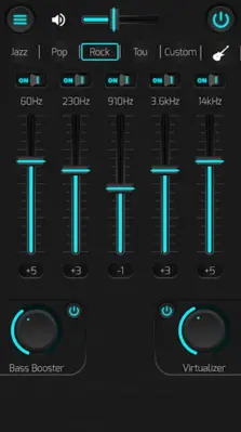 Equalizer & Bass Booster android App screenshot 5